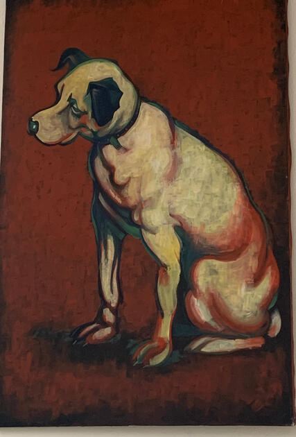 Nipper. Sold. 24 X 36" Acrylic on Canvas